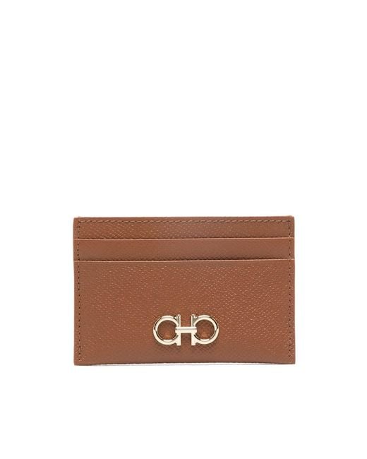 Ferragamo Brown Wallets & Purses