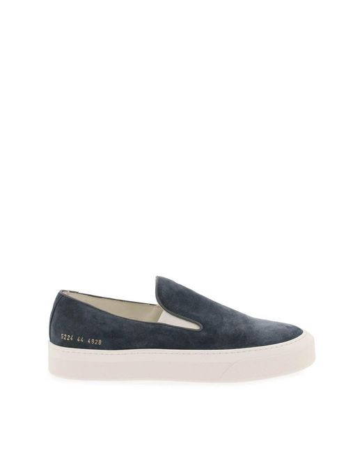 Common Projects Blue Slip-On Sneakers for men