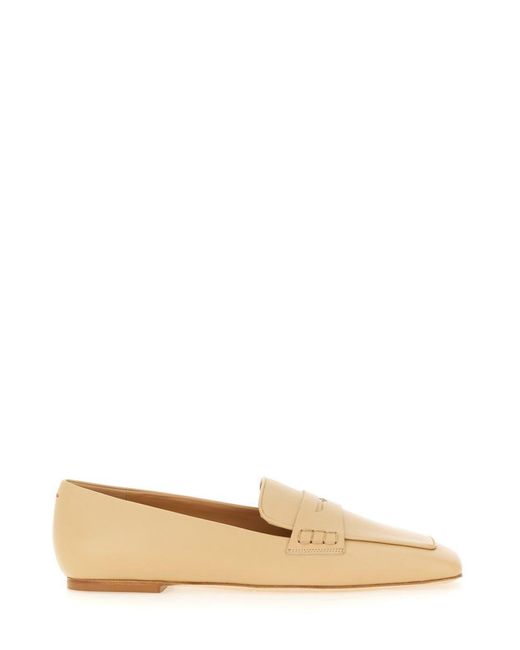 Aeyde Natural Tom" Moccasin