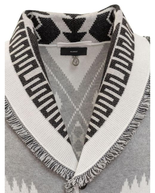 Alanui Gray Knitwear for men
