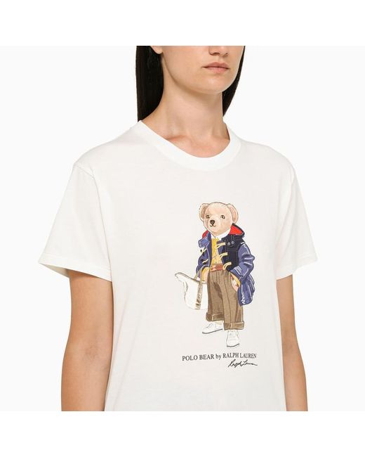 Polo Ralph Lauren Polo Bear Graphic-print Cotton-jersey T-shirt in