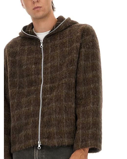 Our Legacy Brown Wool Blend Jacket for men