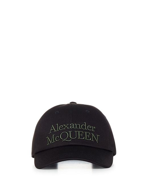 Alexander McQueen Black Hat for men
