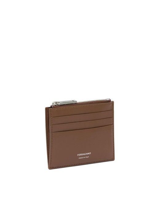 Ferragamo Brown Wallets & Card Holders for men