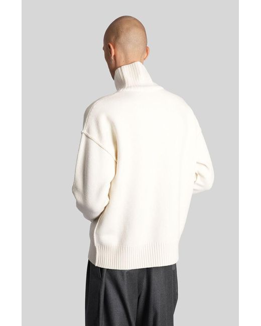 AMI White Knitwear for men