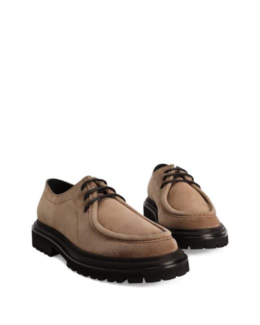 Dolce & Gabbana Brown Laced Up for men