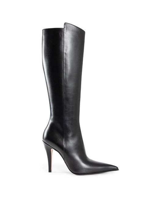 Alexander McQueen Black Heeled Boots