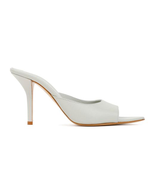 Gia Borghini Giaborghini Gia X Pernille Mules Shoes in White | Lyst