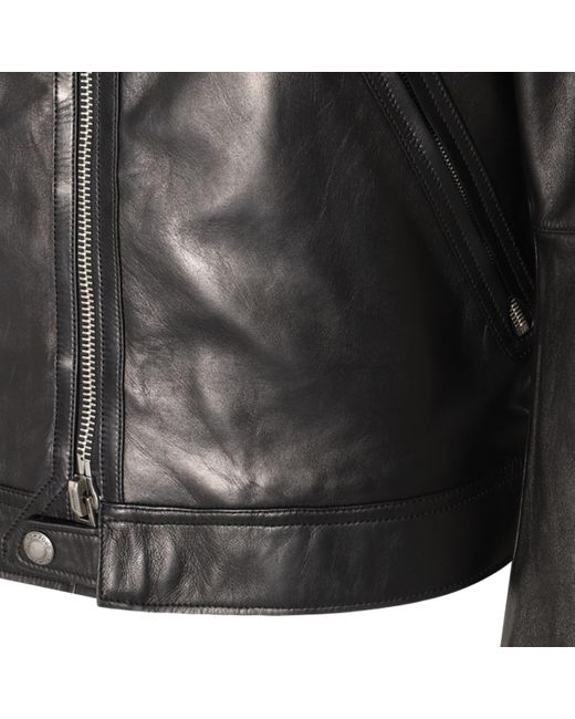 Tom Ford Black Leather Jacket for men