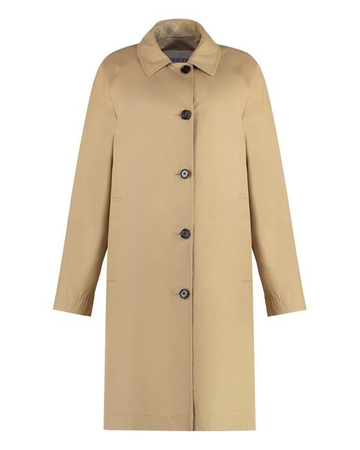 Burberry Natural Checked Reversible Trench-Coat