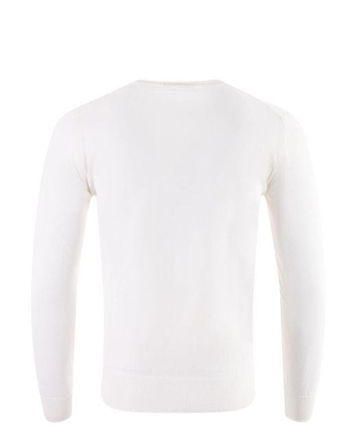 Manuel Ritz White Sweater for men
