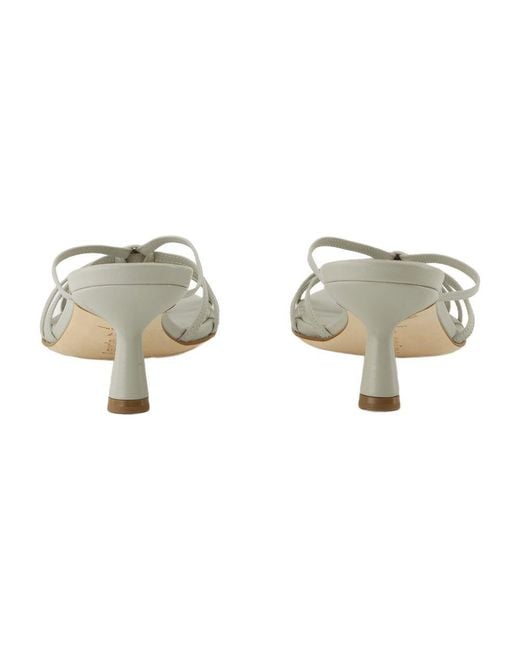 Aeyde Metallic Abby Sandals- Aeyde