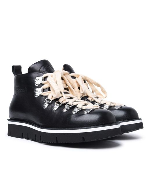 Fracap 'm120' Black Leather Boots