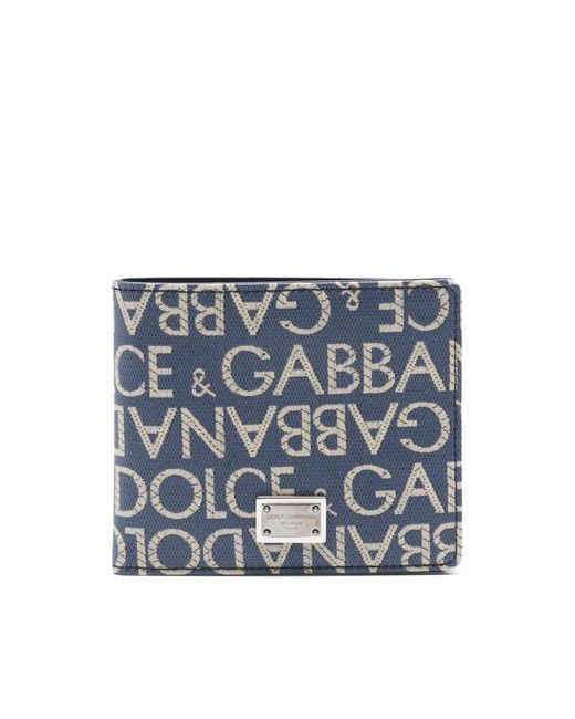 Dolce & Gabbana Blue Wallets for men