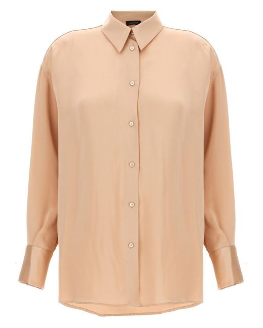 Fabiana Filippi Natural Silk Shirt Shirt, Blouse