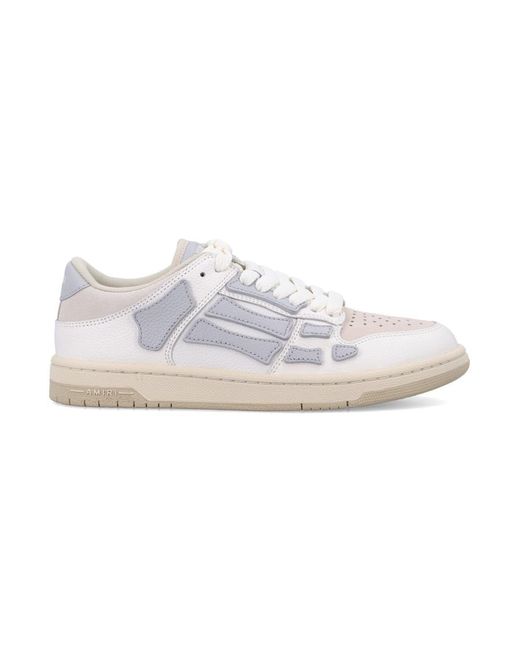 Amiri White Skel Top Low for men