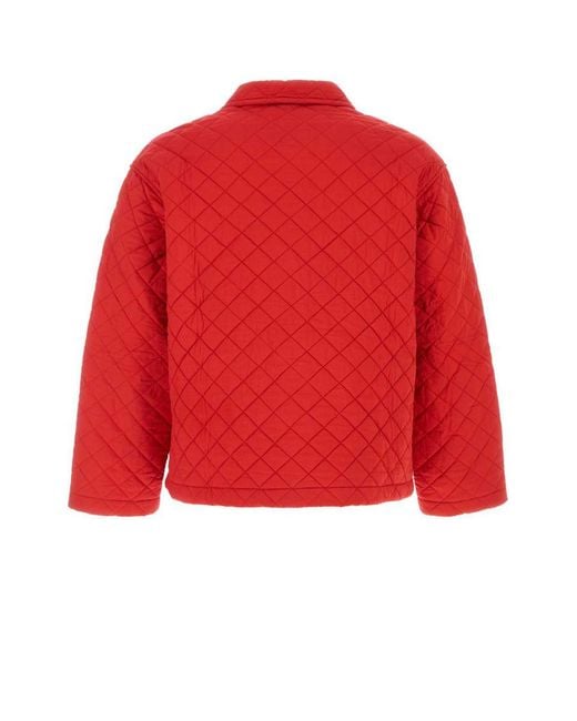 Bode Red Jackets And Vests for men