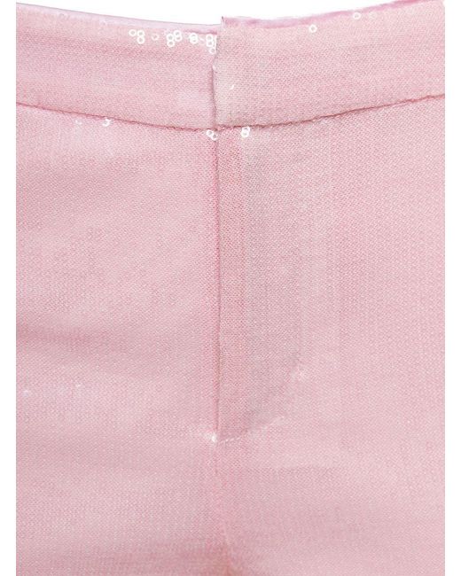ROTATE BIRGER CHRISTENSEN Pink Trousers