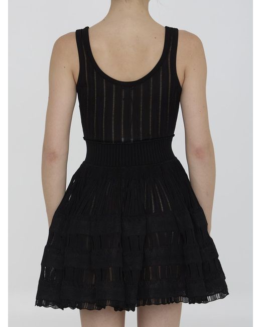 Alaïa Black Crinoline Dress