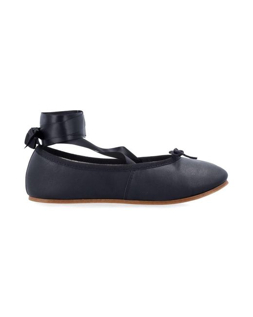 Repetto Blue Sophia Ballet Flats