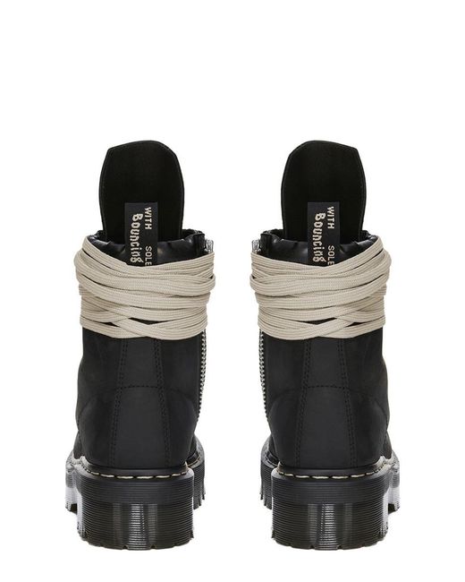 Dr. Martens Black "Quad Sole Steel Toe" Boot