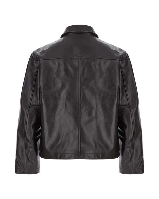 DUNST Black Dark Jacket With Front Pockets for men