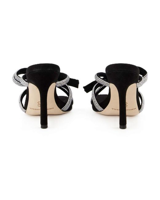 Loeffler Randall Black Margi Sandals