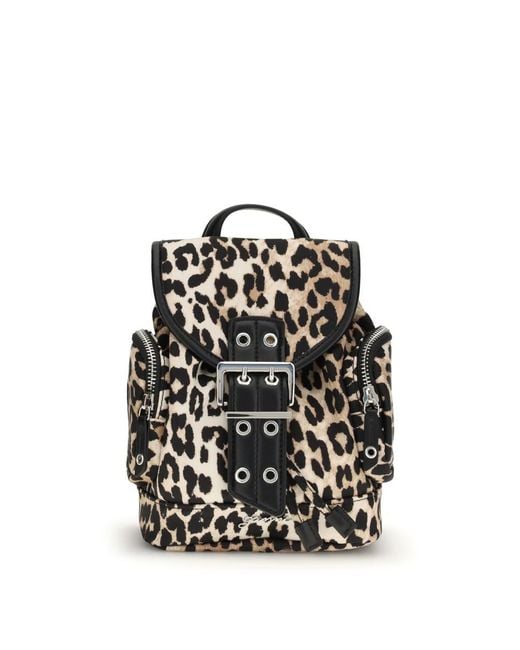 Ganni Black Backpacks