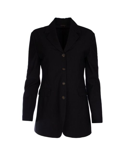 Brunello Cucinelli Black Jackets And Vests