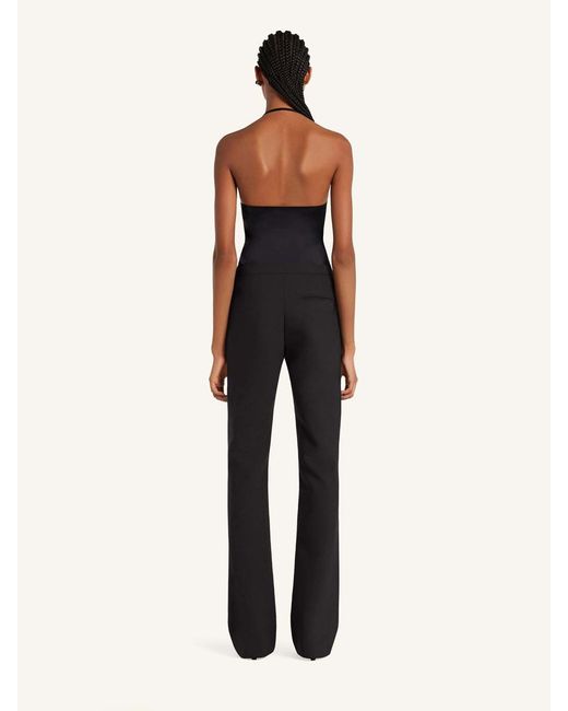 Courreges Black High Neck Sweater