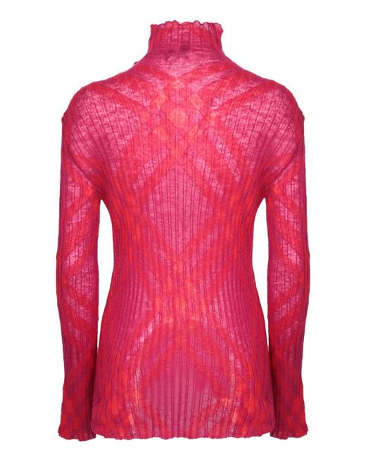 Burberry Pink Knitwear