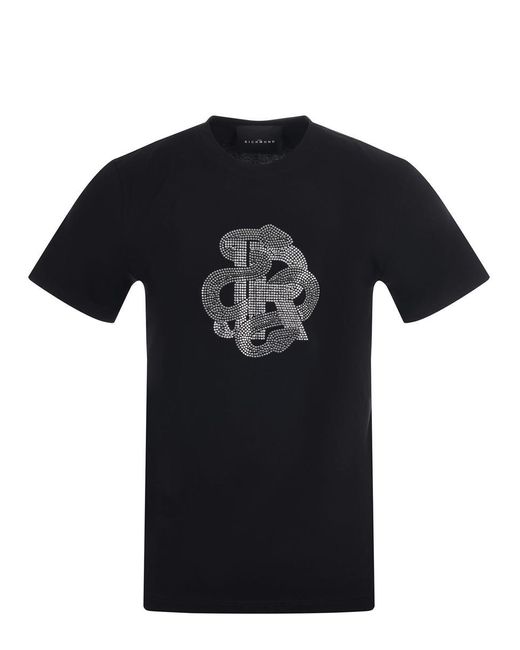 John Richmond Black T-Shirts And Polos for men