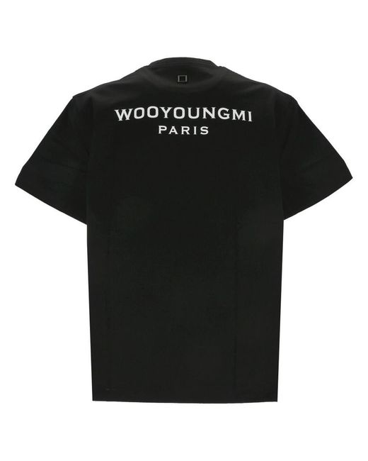Wooyoungmi Black T-Shirts for men