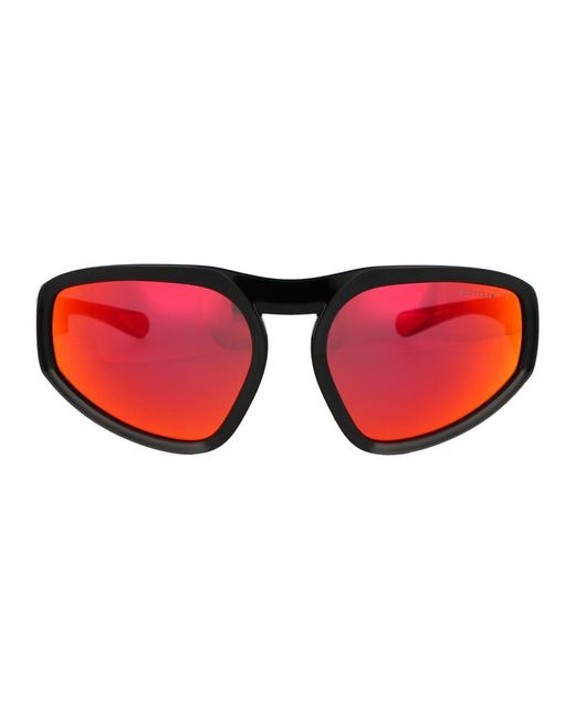 Moncler Red Sunglasses for men