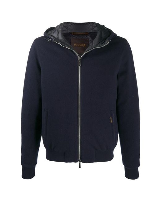 Moorer Blue Outerwears for men