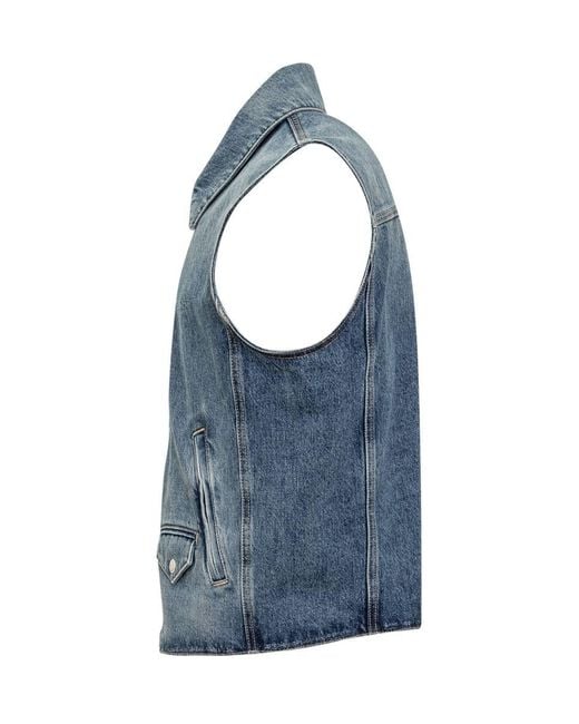 Givenchy Blue Jeans Vest for men