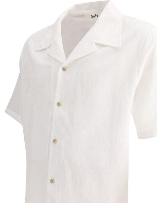 Séfr White Dalian Shirt for men