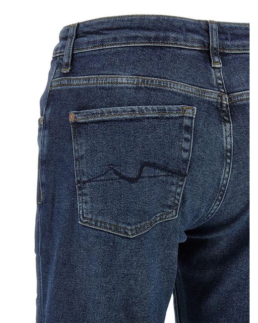7 For All Mankind Blue 'Calie' Jeans