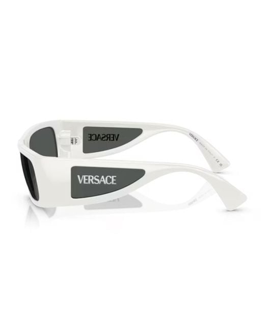 Versace Gray 0Ve4482 Lens Logo Sunglasses for men