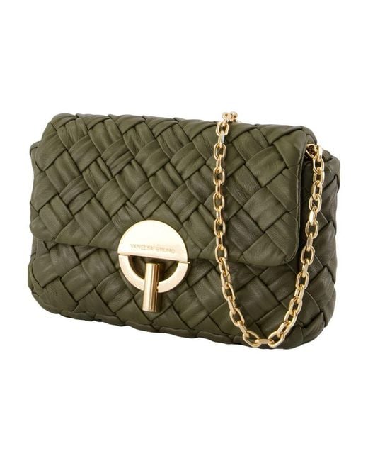 Vanessa Bruno Green Nano Moon Shoulder Bag