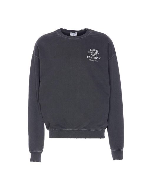 FAMILY FIRST Blue Sweaters for men