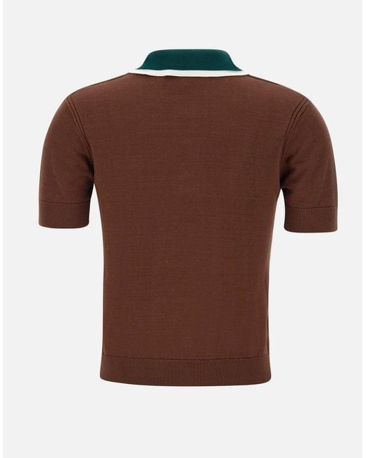 Casablanca Brown T-Shirts And Polos