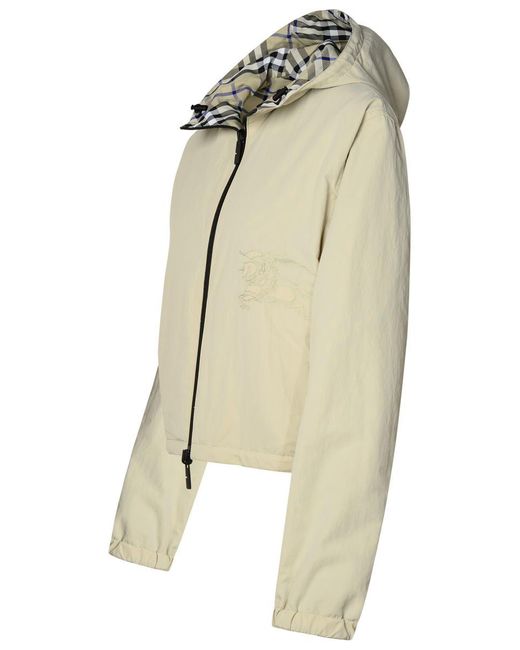 Burberry Metallic Reversible Polyester Jacket