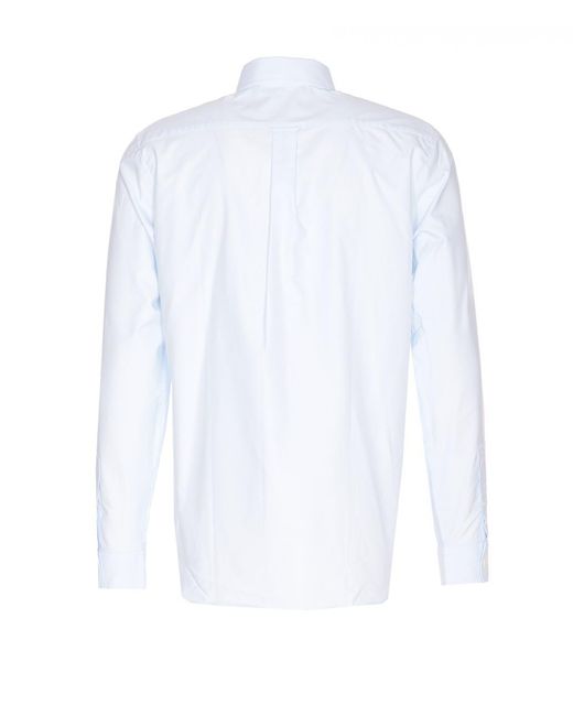 Maison Kitsuné White Maison Kitsune' Shirts for men