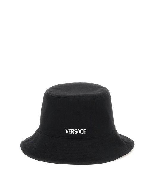 Versace Black Fisherman Hat "I ♡ You But..."