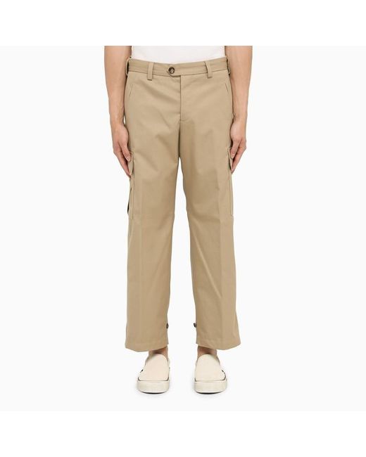 PT Torino Cargo Trousers in Natural for Men | Lyst