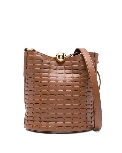 Furla Brown Sfera Soft Mini Bucket