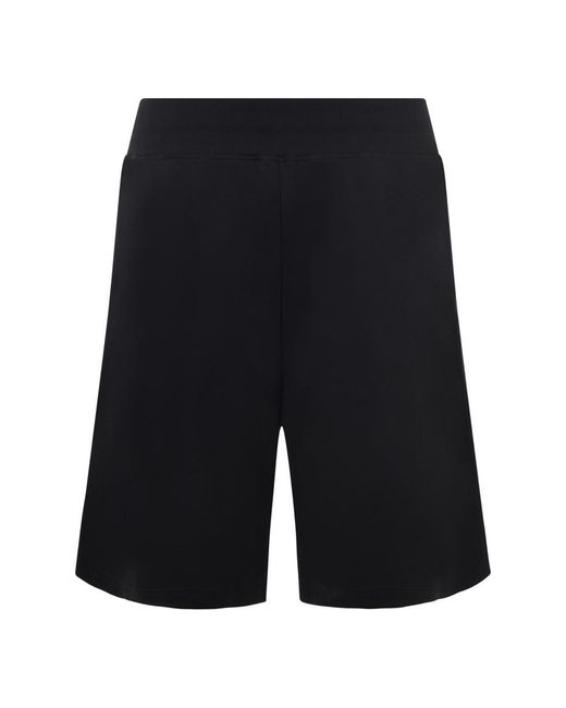 Versace Blue Shorts In Cotone Disponibile Store Scafati for men
