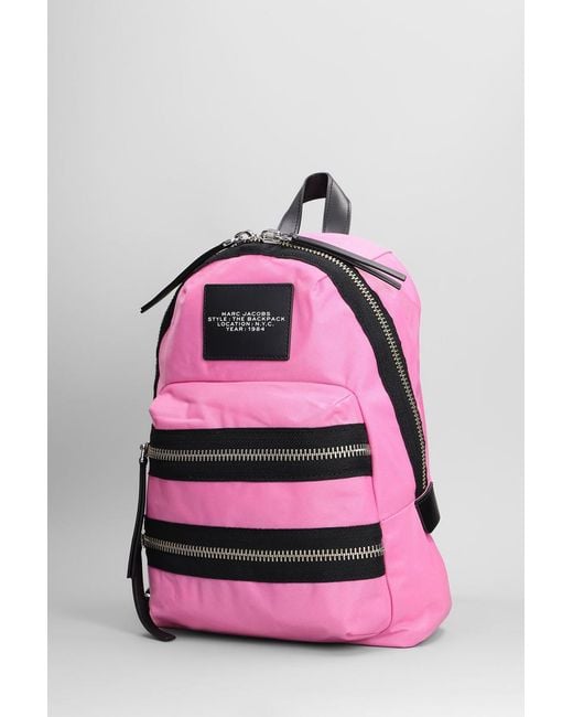 Marc Jacobs Pink The Medium Backpack Backpack