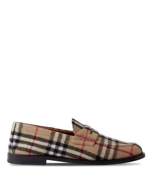 Burberry flat cheap shoes